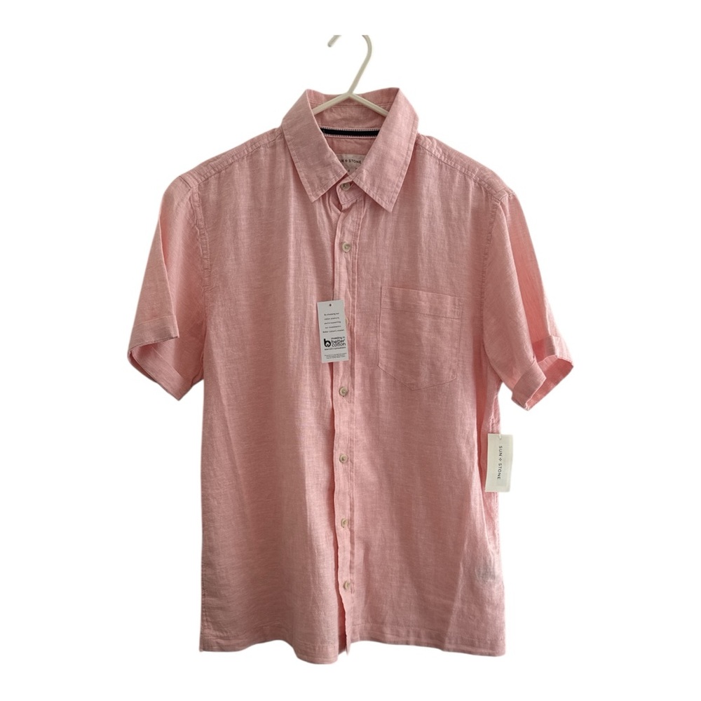 Classic Pink Button Down Shirt